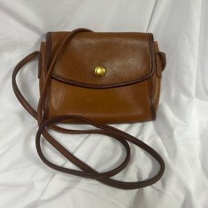 COACH Vintage Original Chrystie USA British Tan Brown Small